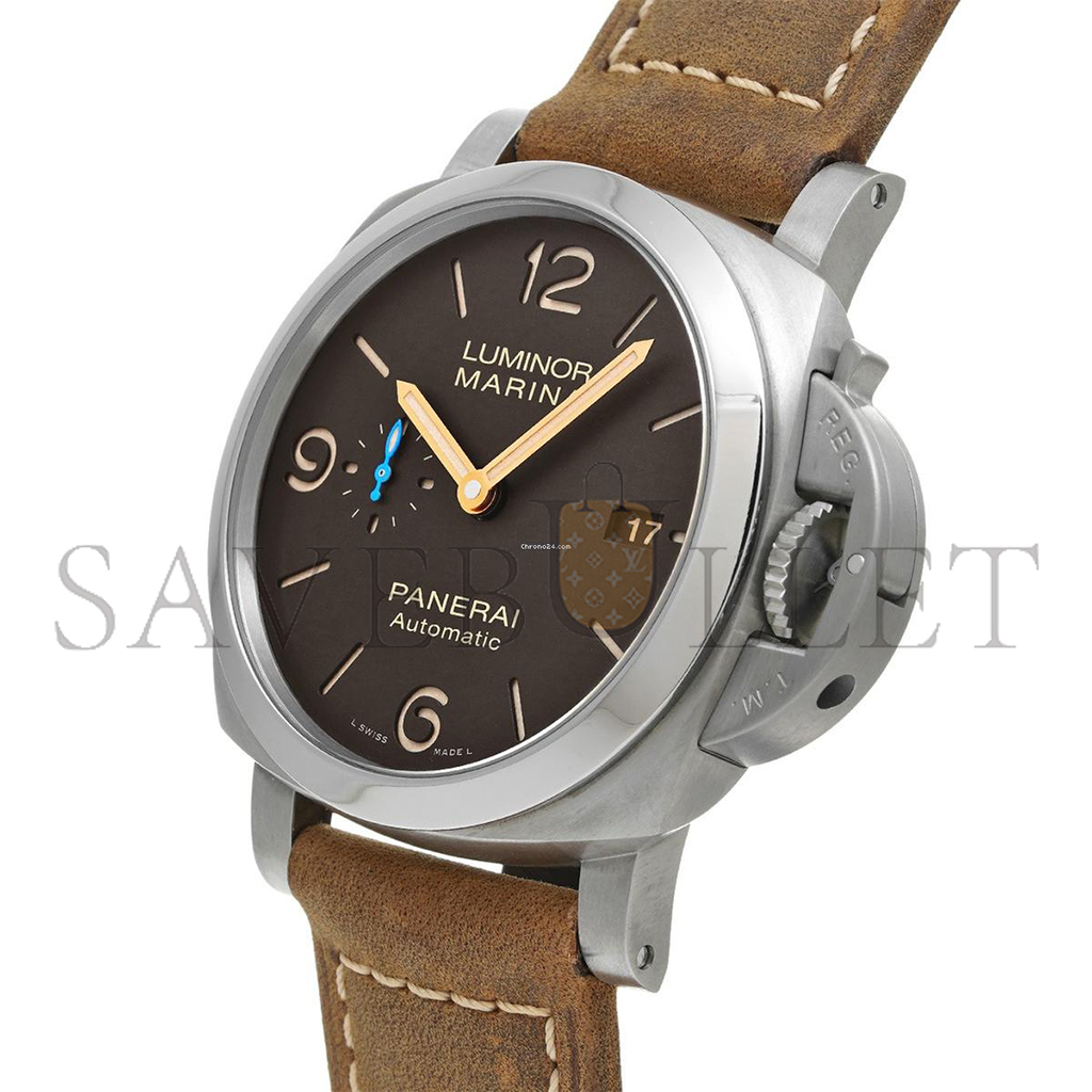 Pa*e*ai luminor marina automatic brown dial 44 mm men